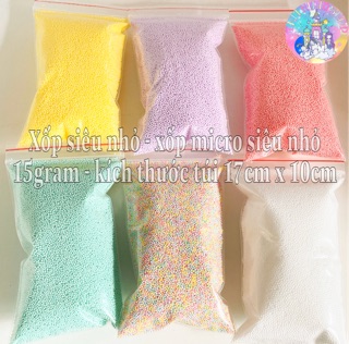 (2gói) Xốp siêu nhỏ - Xốp micro / 15g ( 2 GÓI )