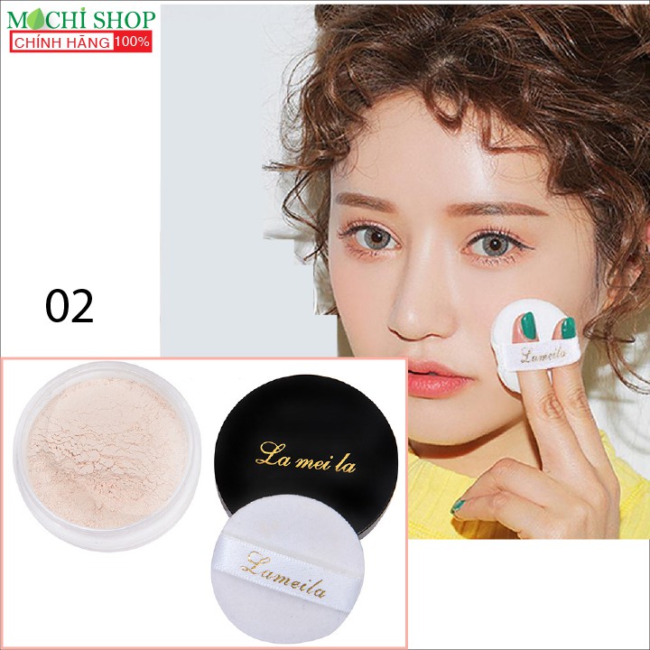 Phấn Phủ Dạng Bột Kiềm Dầu Che Chuyết Điểm Trang Điểm Makeup Mering Powder Lameila Nội Địa Trung MOCHI SHOP | BigBuy360 - bigbuy360.vn