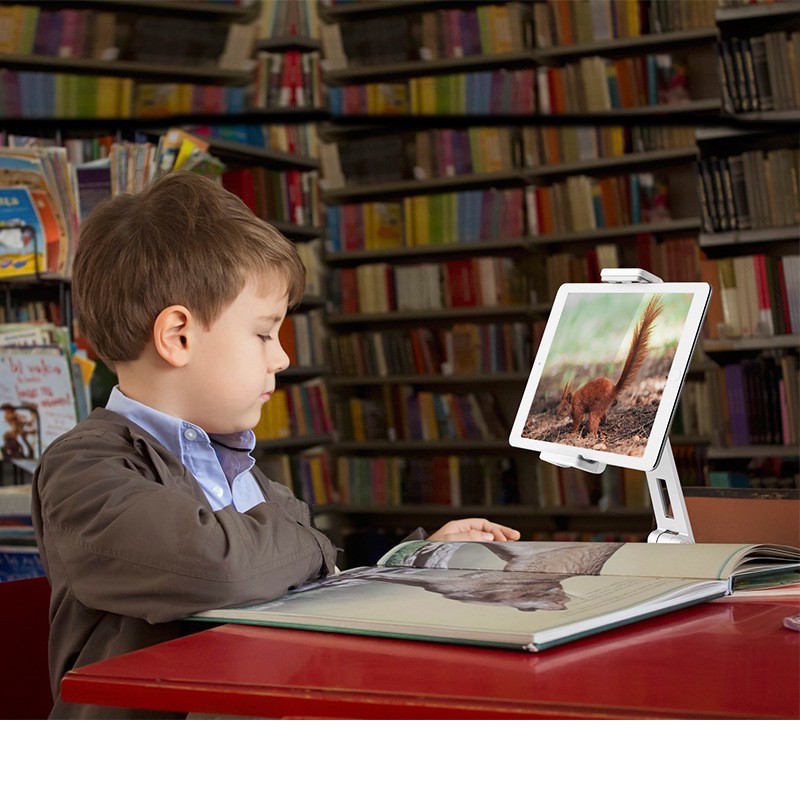 (Cỡ lớn ) Giá kẹp đỡ điện thoại Ipad máy tính bảng cao cấp xoay 360 độ tablet stand nhôm UP AP-7XN | BigBuy360 - bigbuy360.vn