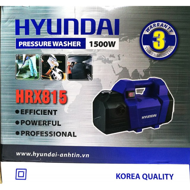 Máy xịt rửa Hyundai HRX815 siêu mạnh ,siêu bền