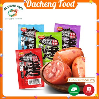  Xúc xích cay gói 4 viên ăn liền Hồ Nam đồ ăn vặt Sài Gòn vừa ngon vừa rẻ | Dacheng Food