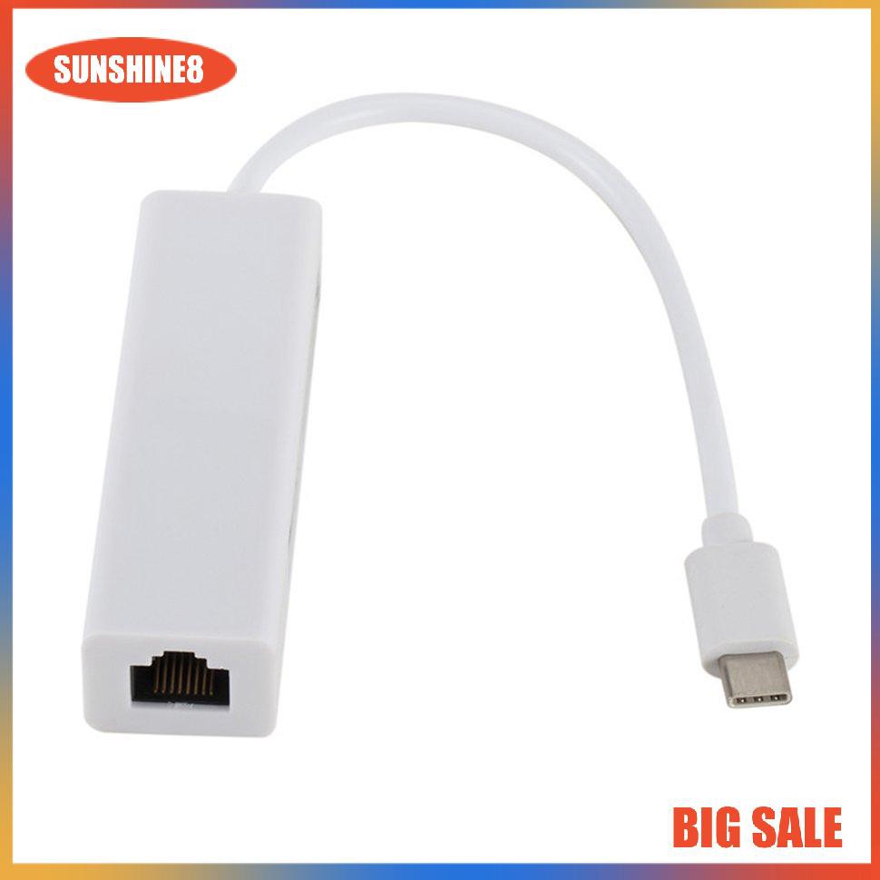 (0504) Cáp Chuyển Từ Usb-C Usb 3.1 Type-C Sang Usb Rj45 Ethernet Lan