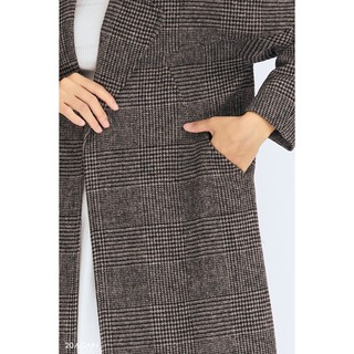 Áo Khoác Dạ Cổ Be - 20again - KDA0696