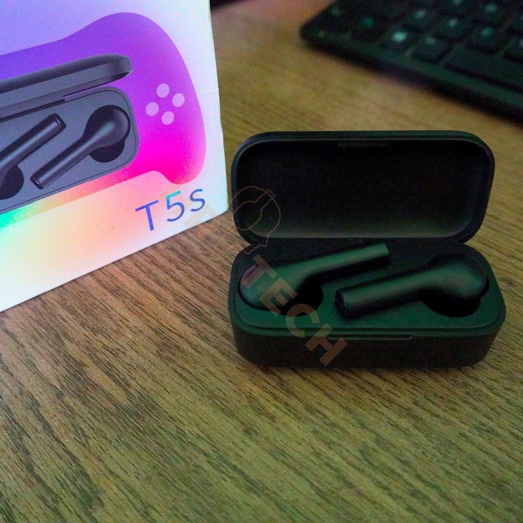 Tai Nghe True Wireless In-ear QCY T5 Pro Gaming Mode Độ Trễ Thấp Hỗ Trợ Xạc Không Dây | BigBuy360 - bigbuy360.vn