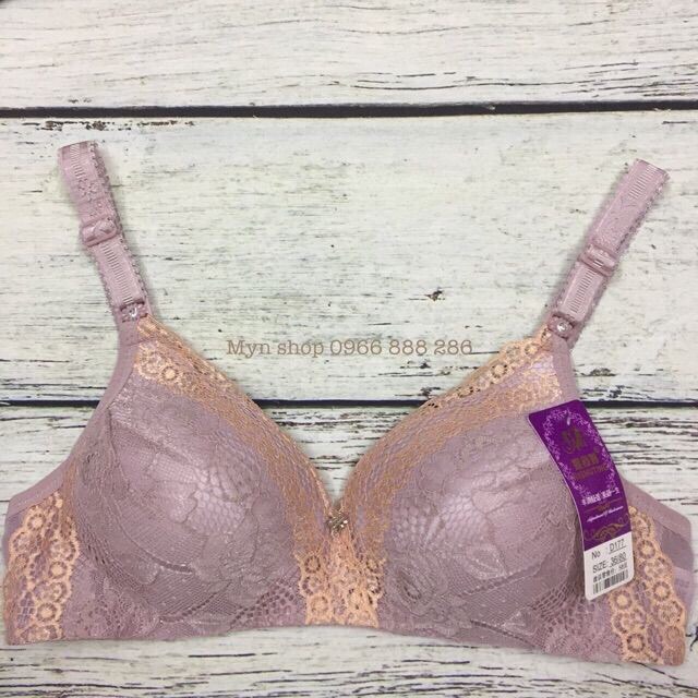 (D177)áo lót không gọng họa tiết