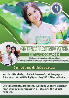 Diệp lục green collagen