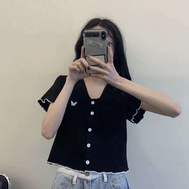 Áo Khoác Cardigan Ngắn Tay Thời Trang Mùa Hè Cho Nữ | BigBuy360 - bigbuy360.vn