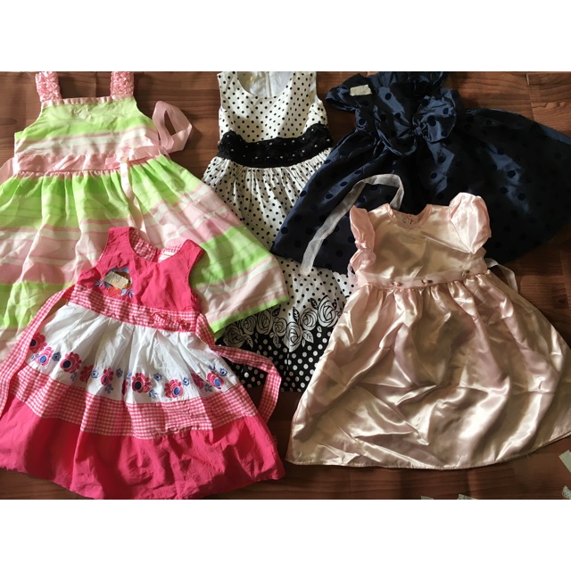 Combo đầm 2hand bé gái