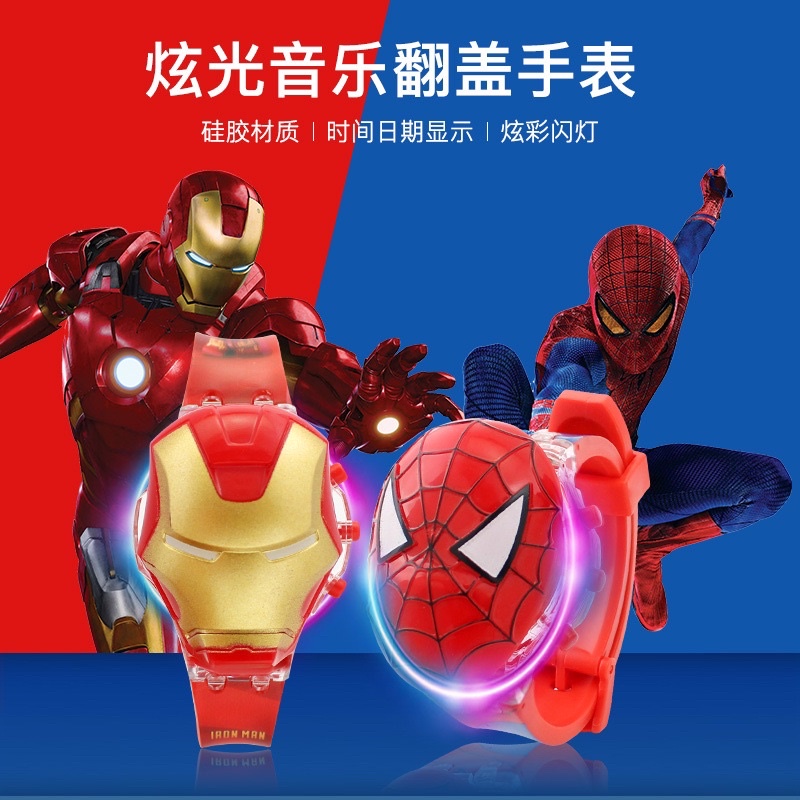 ĐỒNG HỒ HÌNH HOẠT HÌNH CÓ NHẠC VÀ ĐÈN NHIỀU MẪU CHO BÉ