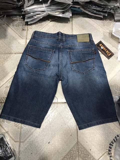 Quần jeans lững nam chỉ nổi