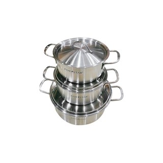 Bộ 3 nồi fivestar fs06s1
