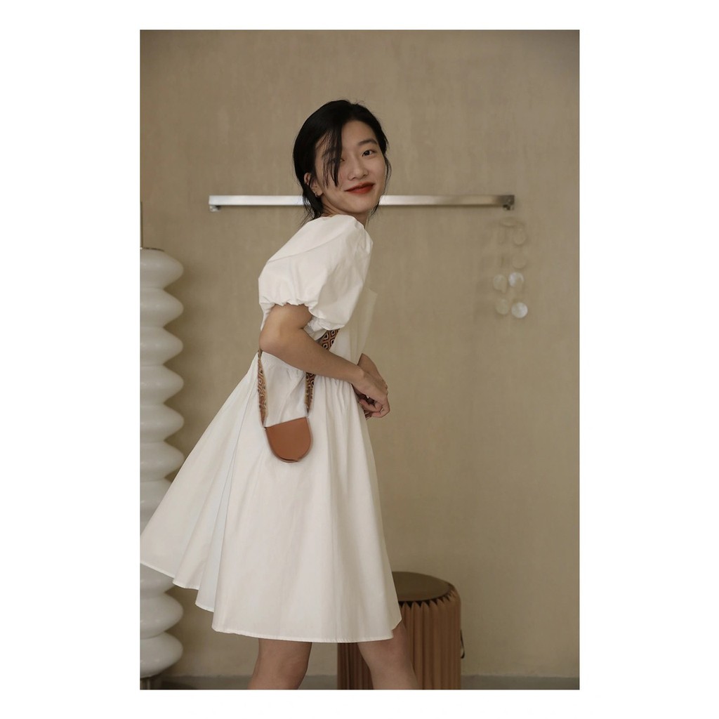 Váy nữ cổ vuông, đầm váy dự tiệc, đi chơi | BigBuy360 - bigbuy360.vn