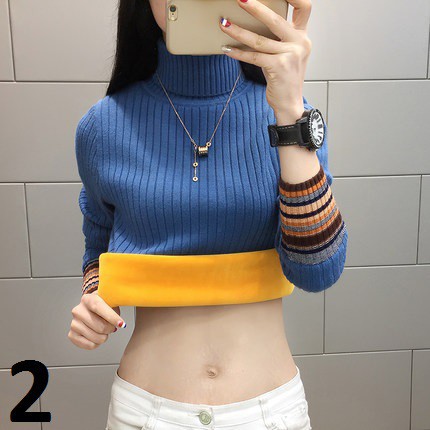FREE SHIP Áo len nữ lông xù 2 mặt ấm điệu đà Siêu ấm Áp