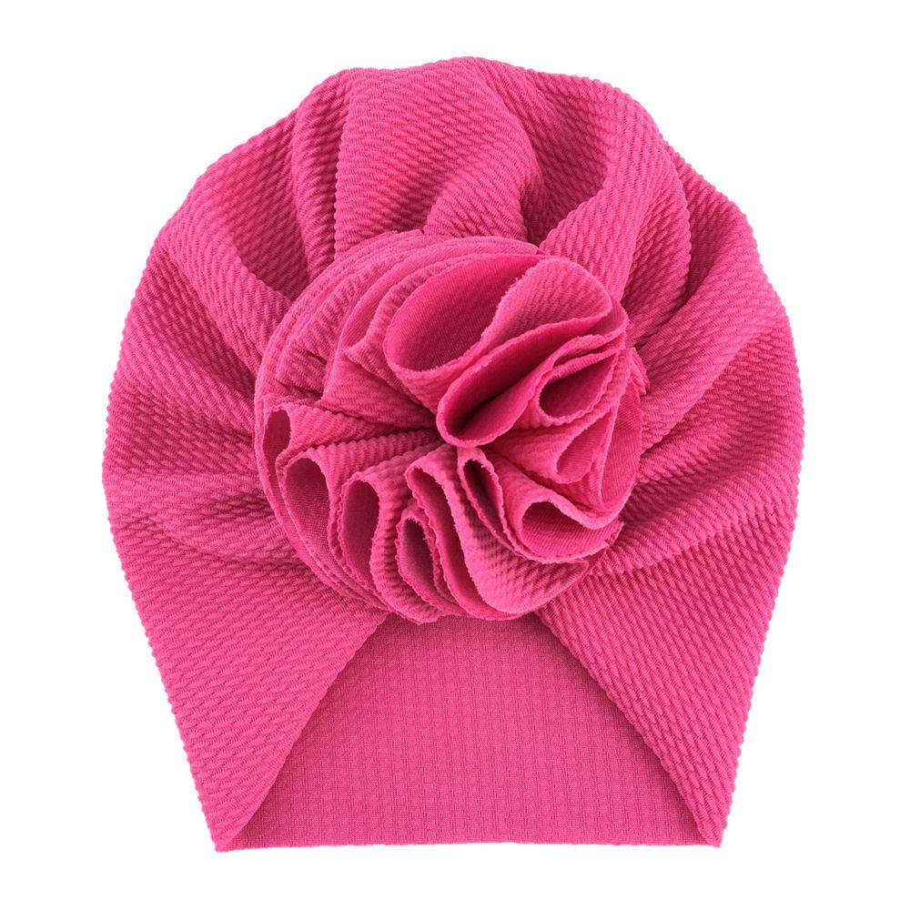 Mũ Turban Thắt Nơ Hoa Dễ Thương Cho Bé Gái