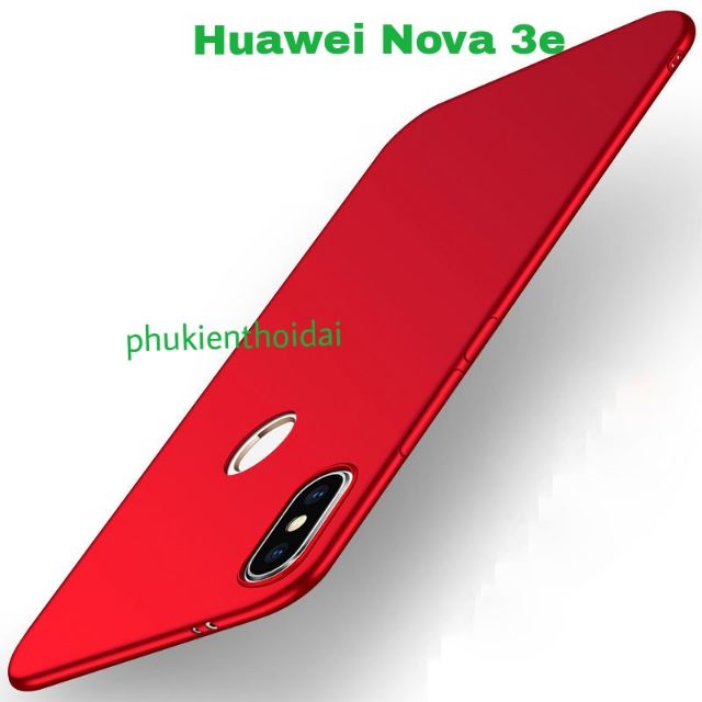Huawei Nova 3e _ Ốp lưng dẻo màu cao cấp Nova 3e siêu mỏng