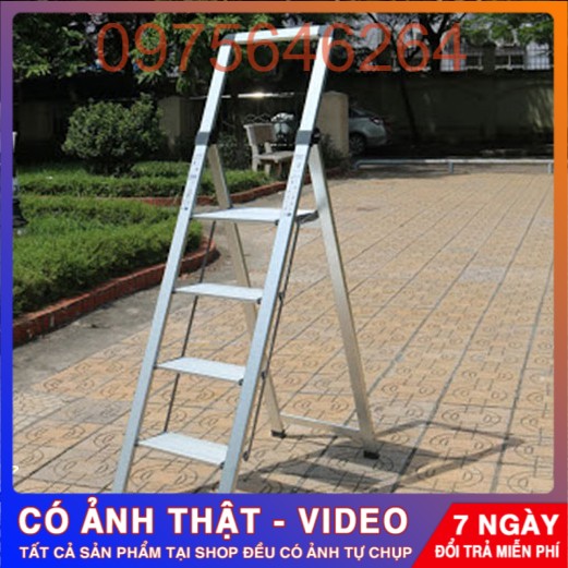 Thang Nhôm Ghế 4 Bậc Nikawa NK-4SL chất lượng tải trọng 150kg(miễn phí vận chuyển khu vực nội thành Hà Nội, Hồ Chí Minh)