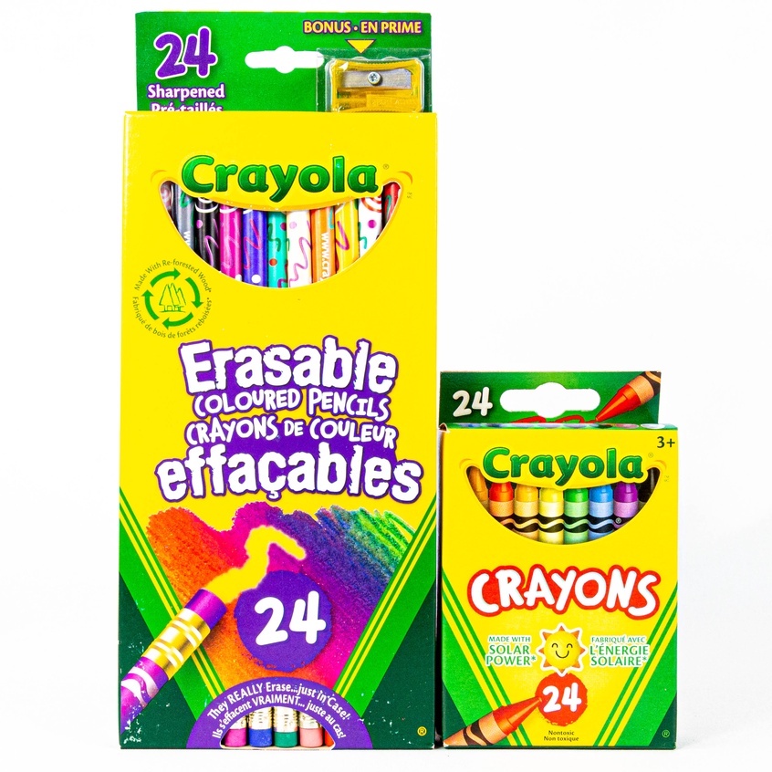 Bút chì màu cho bé Crayola 24 cây