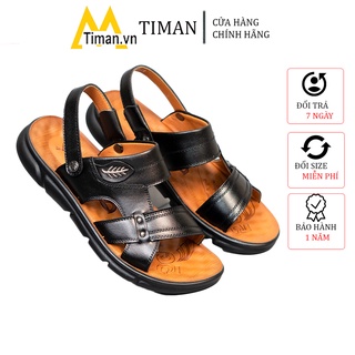 Giày sandal nam TIMAN SD59 êm chân siêu bền thời trang nam tính bảo hành 1 năm