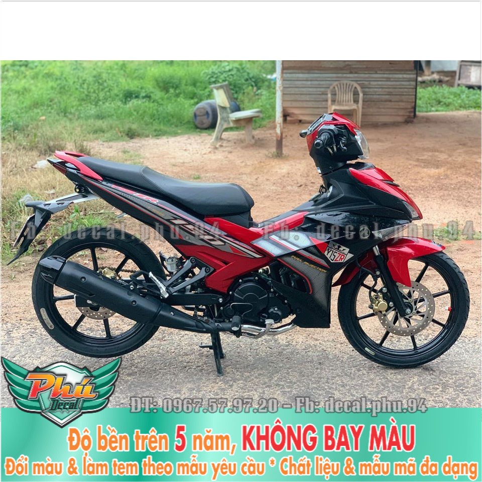 Tem rời EX 150 Y15ZR đỏ đen 2 -1