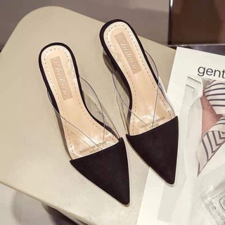 Cao gót cho mẹ sz 39 đen