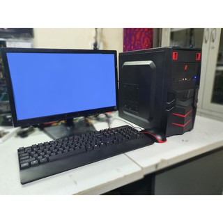 Bộ máy tính để bàn pc intel i7 chơi game CF LOL FIFA FREE FIRE PUGB MOBI game online...Màn 19 inch MỚI 100%