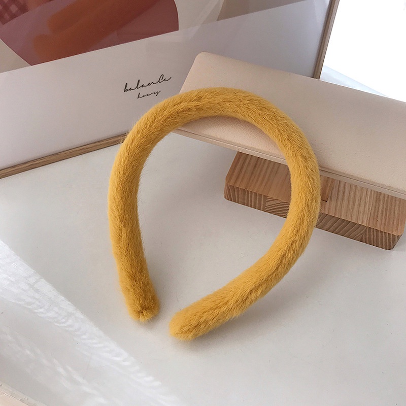 Băng Đô Cài Tóc Bản Rộng Nhiều Màu Phong Cách Hàn Quốc Thời Trang Quyến Rũ Cho Nữ