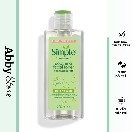 Nước Tẩy Trang Simple 200Ml