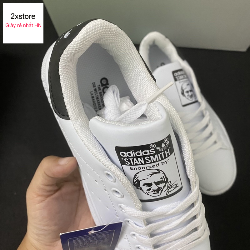 Giầy Stan smith đen trắng chất đẹp giá rẻ 36-44