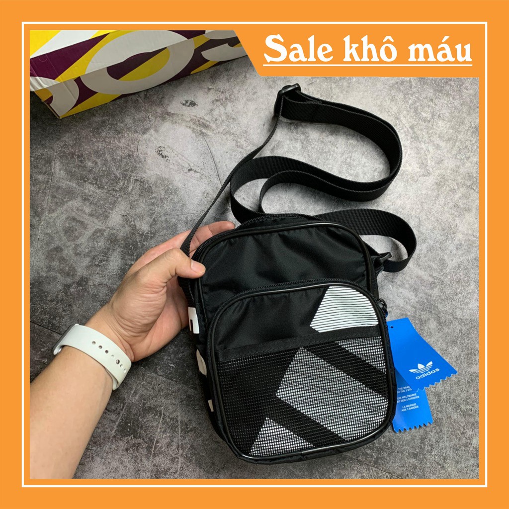 [Hot] ⚡️ [ XẢ KHO, CÒN ÍT ] Túi đeo chéo Adidas EQT Mini Bag - HÀNG XUẤT XỊN / FULL TAG / ẢNH THẬT