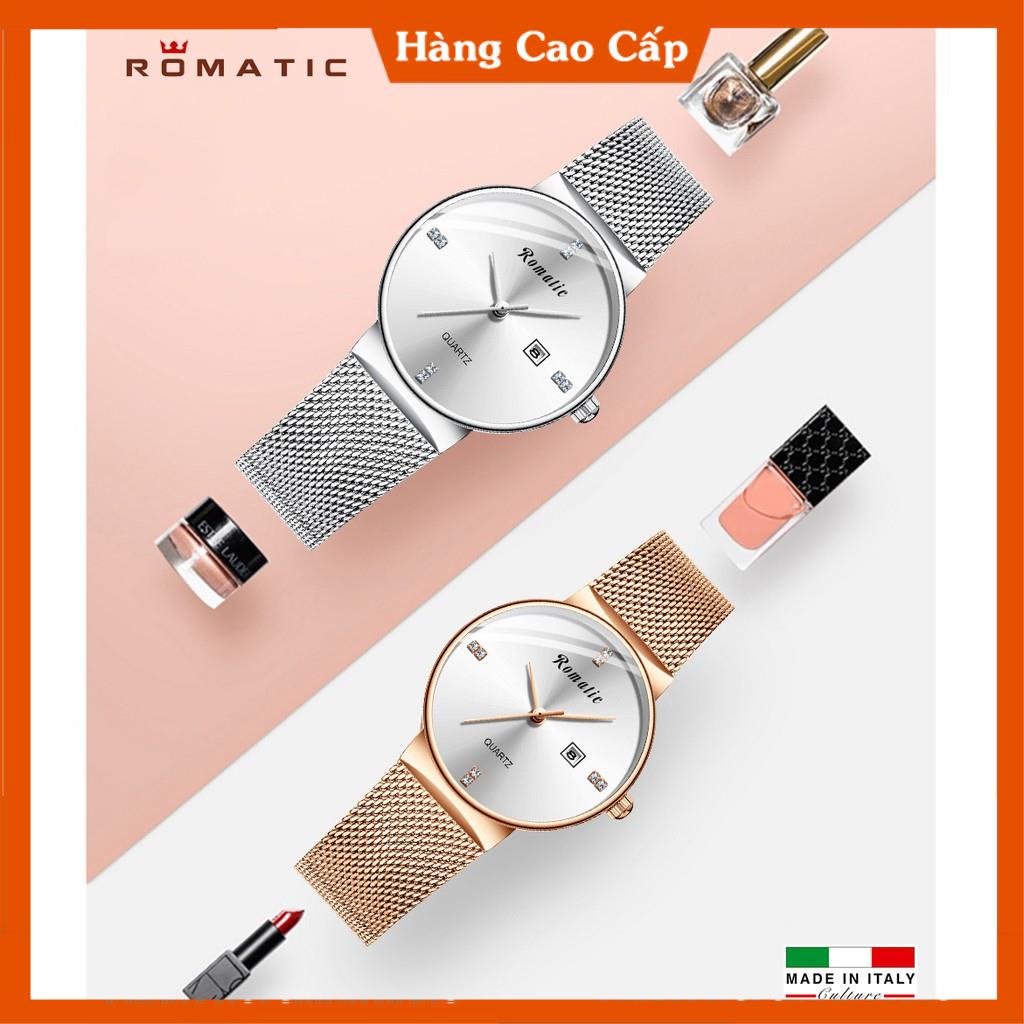 ĐỒNG HỒ NỮ ROMATIC ITALIA - DÂY TITANIUM SANG TRỌNG - MÁY JAPAN CAO CẤP | BigBuy360 - bigbuy360.vn