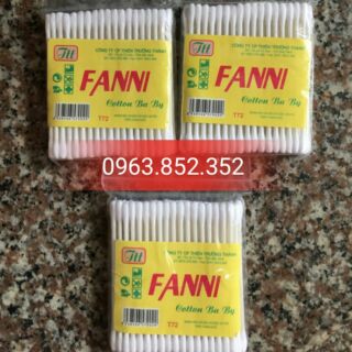 Tăm bông Fanni cho bé. Bông ngoáy tai. Tăm bông cho trẻ sơ sinh