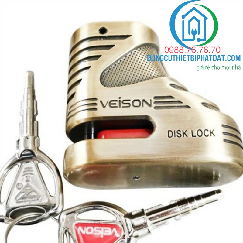 KHÓA ĐĨA BÁO ĐỘNG CHỐNG TRỘM DÀNH CHO XE MÁY