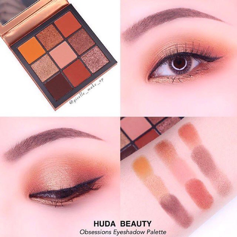 Bảng mắt 9 ô Huda Obsessions