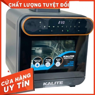 Nồi chiên hơi nước kalite steam pro dung tích 15lít, công suất 1635w, kết hợp 2 chức năng hấp 2 trong 1, bh 12t