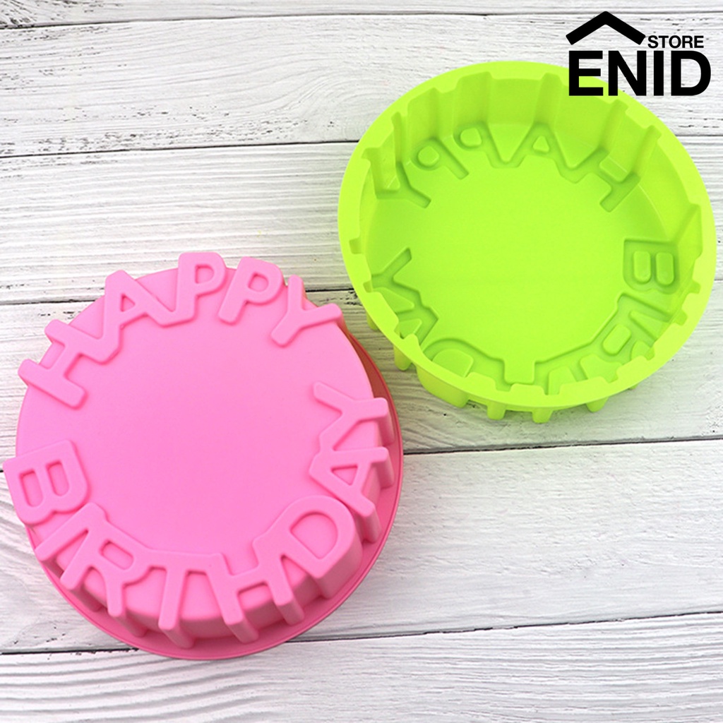 Khuôn Làm Bánh Bằng Silicone DIY Hình Chữ Happy Birthday