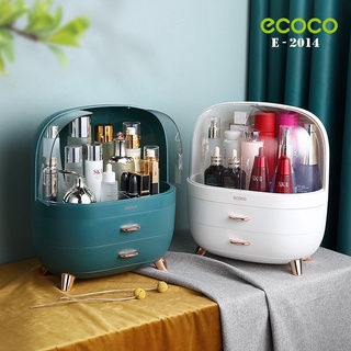 Tủ đựng mỹ phẩm, tủ đựng đồ ecoco e2014 có 3 ngăn cao cấp mẫu mới