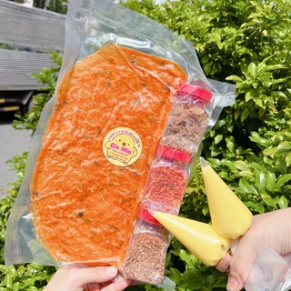 Combo bánh tráng dẻo tôm 3 vị tặng bơ