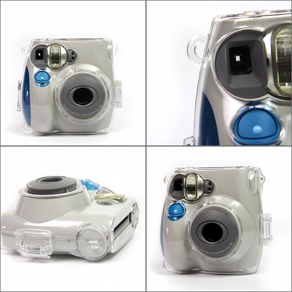 Túi máy ảnh chụp lấy liền bằng da PU dành cho Fujifilm Instax Mini 11 7s 7c và Polaroid PIC-300