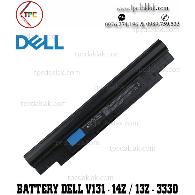 Pin Laptop Dell Vostro V131, V131D, V131R, Inspiron 13Z, 14Z, N311Z, N411Z, latitude 3330 | H2XW1