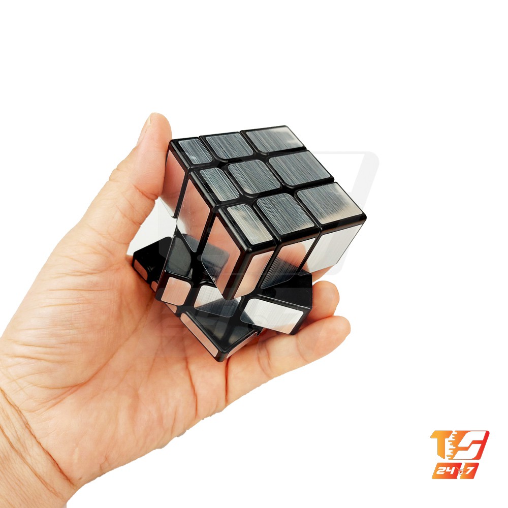 Khối Rubik 3x3 Biến Thể Bạc MoYu MeiLong Mirror - Đồ Chơi Rubic Gương 3 Tầng 3x3x3