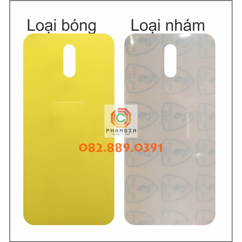 Dán PPF Nokia 2.3 loại bóng, nhám dành cho màn hình, mặt lưng, full lưng viền siêu bảo vệ