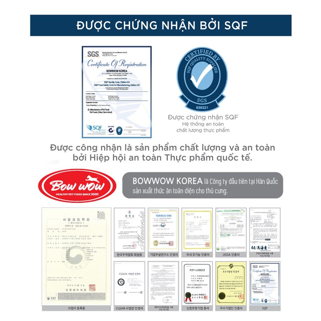 Snack hỗn hợp Bowwow  cho chó mèo 150g