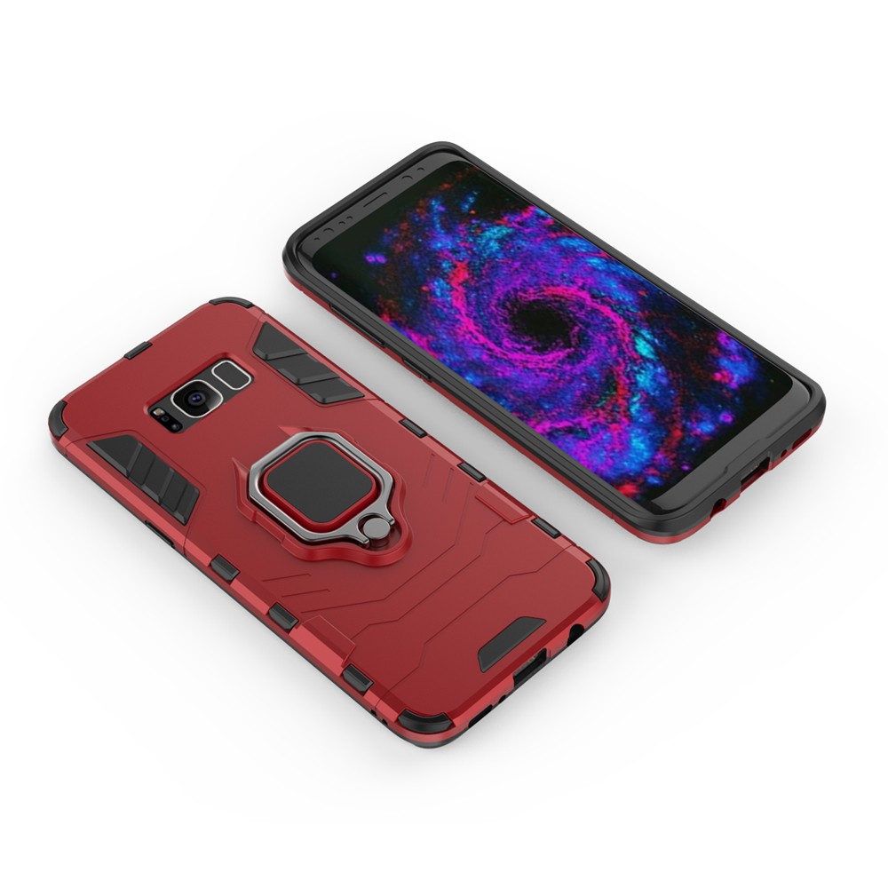 Ốp lưng Samsung S8 🔥FREESHIP🔥 iron man chống sốc kèm nhẫn iring chống xem video bảo vệ camera