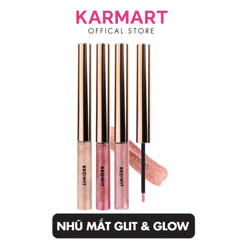 Nhũ mắt Browit Glit & Glow Eyeglitter 3g | BigBuy360 - bigbuy360.vn