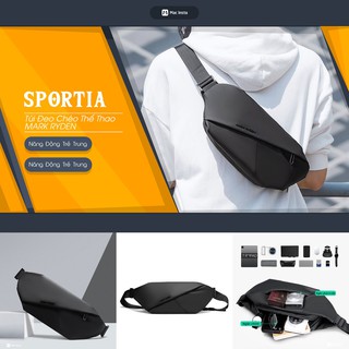 TÚI ĐEO CHÉO THỂ THAO MARK RYDEN – SPORTIA: NĂNG ĐỘNG TRẺ TRUNG, KHÔNG NGỪNG TIẾN BƯỚC