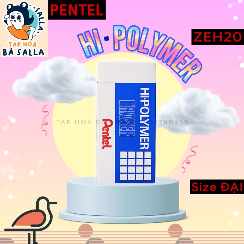 Gôm Pentel HY•POLYMER đại ( ZEH20 )