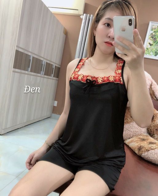 Đồ bộ 🍏🍏 mặc nhà mát,đồ bộ đùi thun lạnh