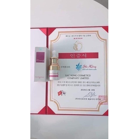 Serum nanos sắc hồng
