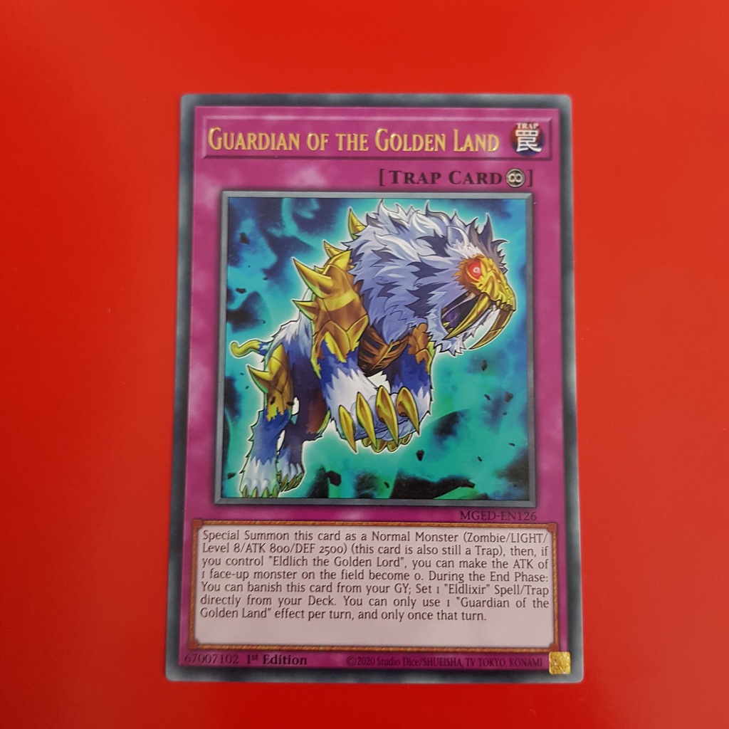 Lá bài Guardian of the Golden Land - MGED-EN126 - Rare 1st Edition