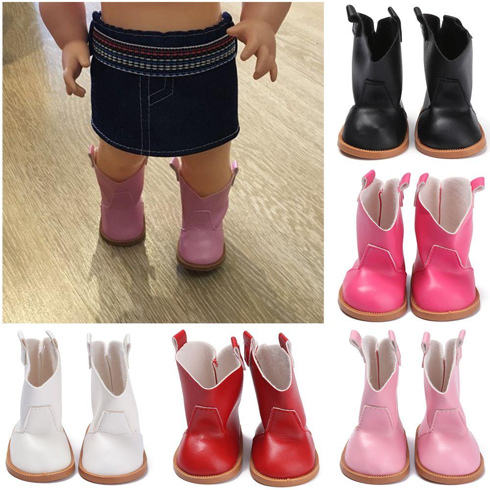 Giày Bốt Màu Cầu Vồng Làm Thủ Công Xinh Xắn Cho Búp Bê